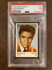1958 DUTCH Serie A 59 Elvis Presley PSA 7 Pop 1 None Higher Rare The King,Invest picture