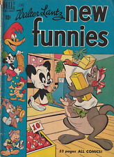 NEW FUNNIES #160   KANGAROO SHOPPER COVER  WALTER LANTZ  DELL  GOLDEN-AGE  1950 picture