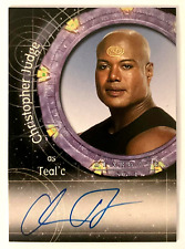 Stargate SG-1 Season 7 Autograph Card A61 Christopher Judge as Teal'c picture