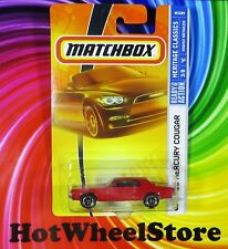 2008 Matchbox   Red   '68 MERCURY COUGAR   Heritage Classics Card #3  MB2-041624 picture