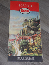 France Road Map Courtesy of Esso 1954 Edition picture