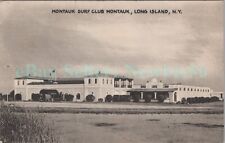 Montauk LI NY - MONTAUK SURF CLUB - c1940s Postcard picture