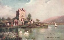 Tucks Postcard C1908 Ross Castle Oilette Killarney Upper Lake England 7137 picture