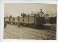 CHINESE RAILROAD WORKERS SCARCE 1908 PHOTO  BAIN TRAIN STATION FANTASTIC picture