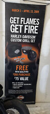 2009 Harley Davidson Dealership GIANT 6' x 2' Vinyl Banner 