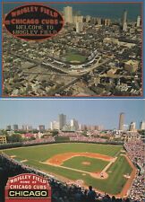 (2) National League Chicago Cubs Wrigley Field Baseball Stadium Postcards #3 picture