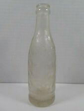 Vintage 1945 Chapman's Clear Glass Beverage Soda 6 oz Bottle~ Saginaw, Michigan picture