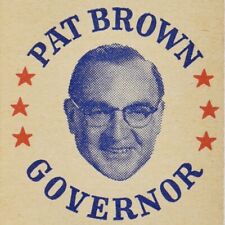 1958 Edmund Gerald Pat Brown Glenn Governor Anderson California Democratic Party picture