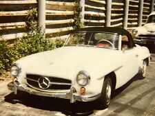 CCG 2 Photographs From 1980-90's Polaroid Artistic Of A 1957 Mercedes 190SL picture