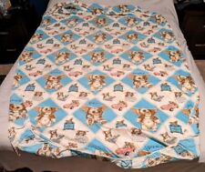 Vintage 1984 Gremlins Gizmo Twin Fitted  Bed Sheet Warner Bros Fitted Sheet Only picture