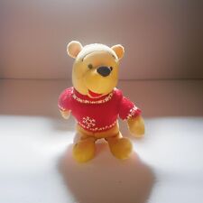 Disney Store Snowflake Sweater Winnie The Pooh Mini Bean Bag 8