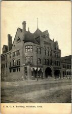 EARLY 1900'S. YMCA BLDG. OTTUMWA, IOWA POSTCARD q10 picture