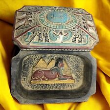 Ancient Egyptian Pharaonic Jewelry Antiques Egyptian for Kings And Queens Box BC picture