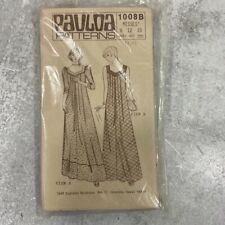 Vintage Hawaiian Pauloa Patterns 1008B Dress Pattern Size 8, 12, 16 Uncut picture