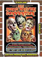 Metal Sign - 1975 Famous Monster Convention NYC- 10x14 inches picture