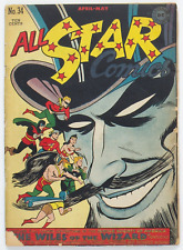 All-Star Comics #34 - 1947 - 1st App of the Wizard DC Golden Age picture
