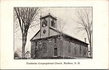 1900s Trinitarian Congregational Church Marlboro NH Postcard Unposted  picture