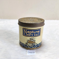 Antique Hignett Bros Neptune Navy Cut Cigarette Advertising Tin England CG517 picture