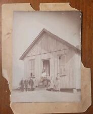 Vintage 1898 Commerce, Missouri One Room Schoolhouse Photograph picture