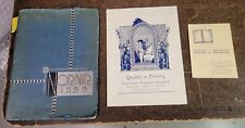 Old 1933 Hanover High School Nornir Year Book/Graduation Books York County ,Pa picture