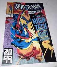 SPIDER-MAN 2099 #2 1992 High Tech Hunt Marvel Comics Vintage Comic Book VF/NM picture