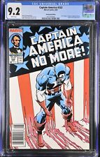 Captain America #332 Marvel Comics CGC 9.2 WHite pages Newsstand version picture