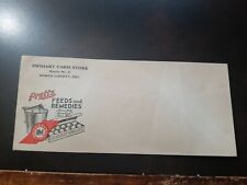 Vintage NOS 1930s Swihart Farms North Liberty Ind. Pratts Feeds & Remedies... picture