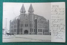 Estate Sale ~ Vintage View Postcard - High School, Warren, Pa. - 1906 picture