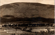 Vtg 1910s Mt Equinox Manchester Homes Houses Vermont VT RPPC Real Photo Postcard picture