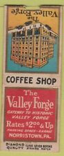 Matchbook Cover - Valley Forge Hotel Norristown PA DQ BOBTAIL WORN picture