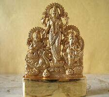Lord Ganesha Laxmi Lakshmi Saraswati Antique Idol Statue Om Hindu God Blessed Om picture