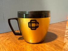 1950s vintage WESTBEND thermo serv black & gold insulated coffee mug MADE IN USA picture