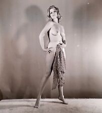 1960s Statuesque Nude Blonde Amateur Model Large Format Negative picture