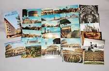 Lot Of 26 Vintage Postcards From Italy, Rome, Brochure  picture