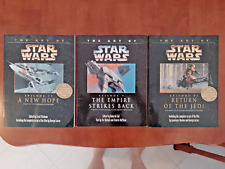 The Art of Star Wars Books Episode IV V VI New Hope Empire Return Jedi PB VG picture