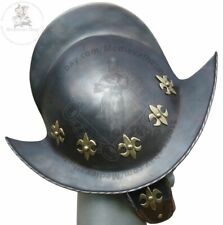 Christmas Antique Spanish Morion Helmet Steel Armor Hat Spanish Helmet picture