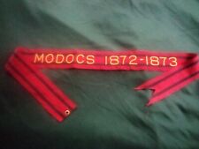 Campaign Streamer/Indian Wars/ Modocs 1872-1873/ Pre-owned picture