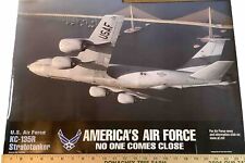 VTG USAF POSTER KC-135R Stratotanker “America’s Air Force No One Comes Close” picture