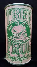 TREE FROG BEER - MID 1970'S - 12OZ PAPER LABEL NOVELTY PULL TAB CAN picture