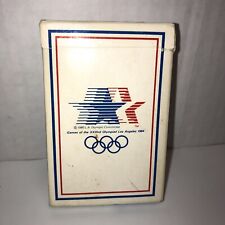 1984 L.A. LA OLYMPICS STARS IN MOTION PLAYING CARDS - Complete Deck picture