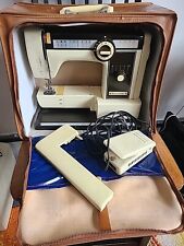 Vintage Domestic Model 511 Sewing Machine w/Pedal & Zip Case WORKS  picture