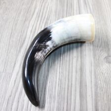 1 Small Polished Cow Horn #5326 Natural Colored picture