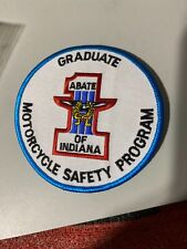 ABATE OF INDIANA Motorcycle Safety Program Graduate patch picture