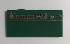 ROLEX Green Tag HANGTAG Oyster Swimpruf SUBMARINER Day-Date GMT Master Explorer picture