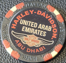UNITED ARAB EMIRATES (Abu Dhabi) ~ 120th Anniversary Harley Davidson Poker Chip picture