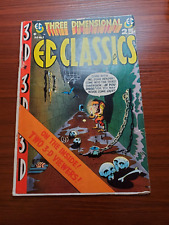 Three Dimensional EC Classics #1, 1954, 1 pair glasses detached, 50s 3D craze picture