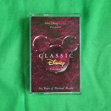Vintage Walt Disney Records Classic Disney Volume I Cassette - 60 Years of Music picture