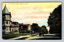 Alliance OH-Ohio, North Union Avenue, c1909, Vintage Postcard picture