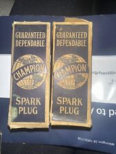 Vintage Champion Spark Plugs picture