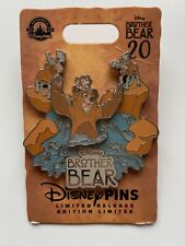 Disney Parks Brother Bear 20th Anniversary Koda Kenai Mini Jumbo Pin LR 2023 picture